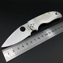 WTT C41 Тактический Складной Нож СРМ S35VN Стеклоочистителя Титановая Ручка Отдых На Природе Охота Нож EDC Инструменты Утилита Карманные Ножи Выживания