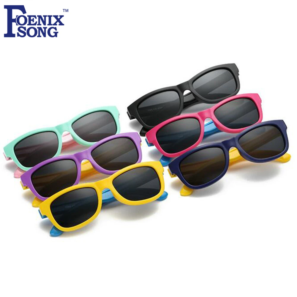 FOENIXSONG New Infant Kids Polarized Sunglasses Children Sun Glasses