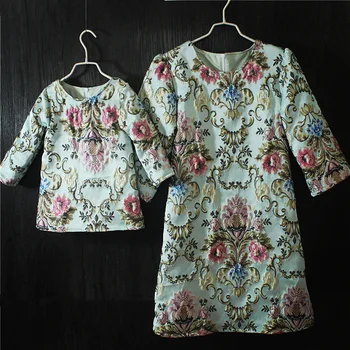 

Mother Daughter Dresses for Wedding Like Mother Like Daughter Dresses Matching Sister Outfits Autumn Plus Size Family Clothing