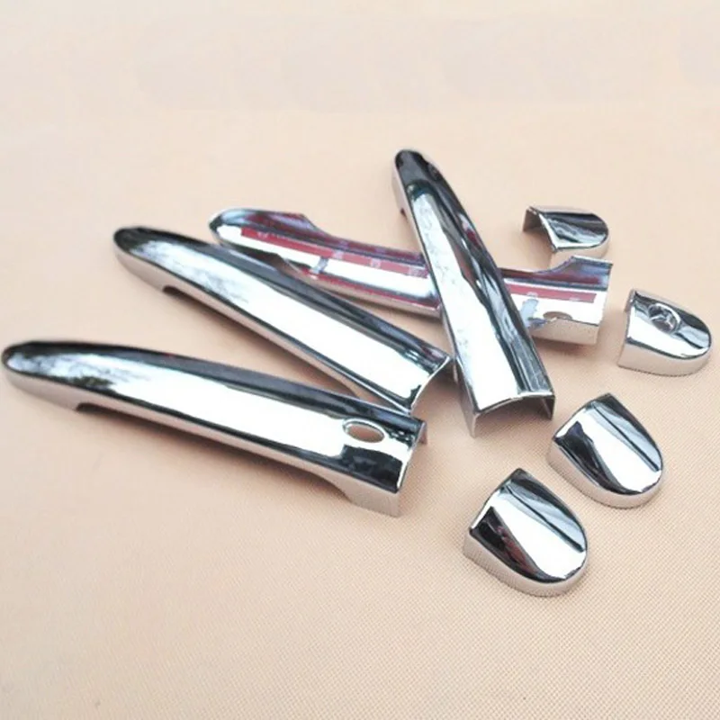 

Free Shipping High Quality ABS Chrome Door Handles Cover Door Handles Protect Door Handle Bowl Cover For 2014-2015 Chery Tiggo 5