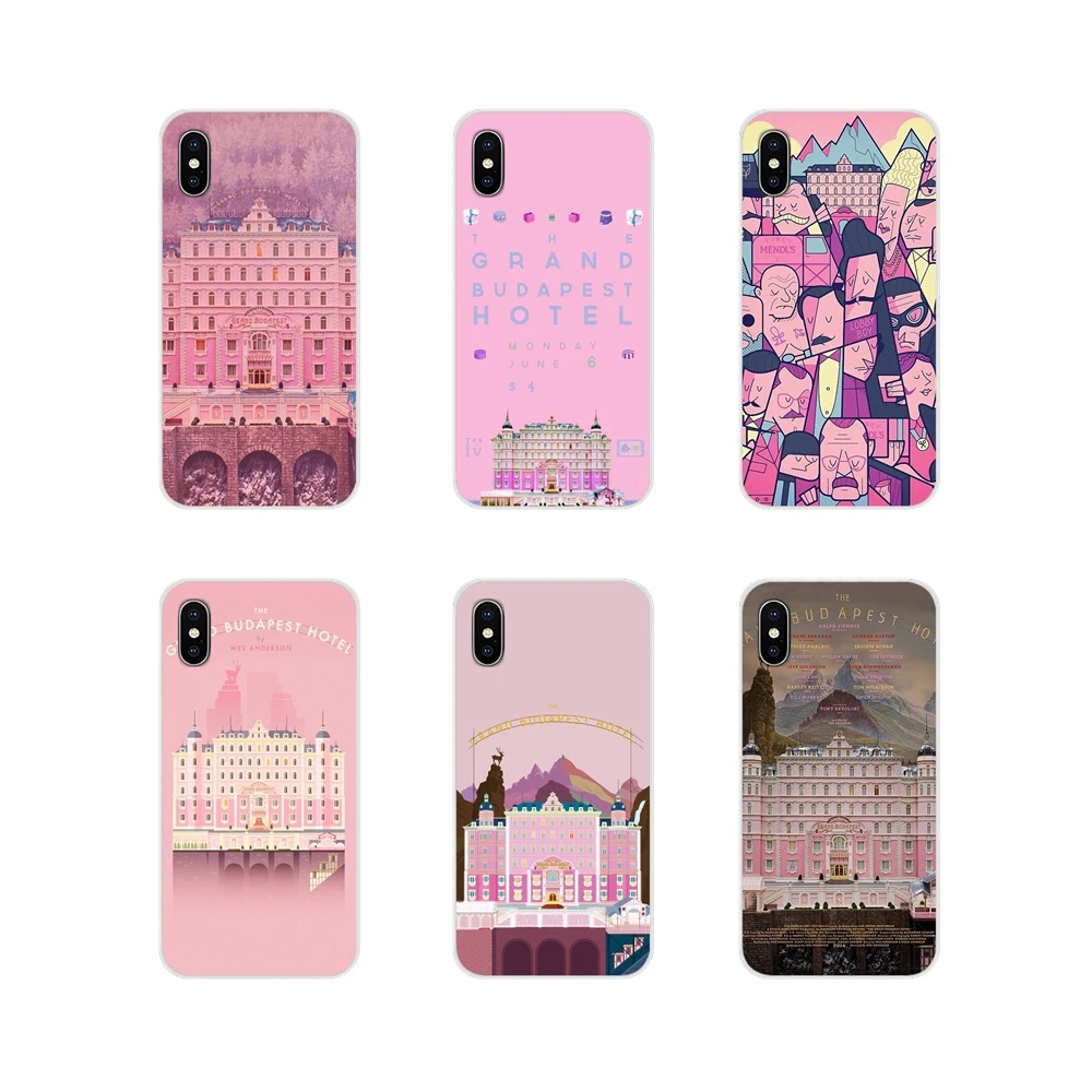 Красивый силиконовый чехол Grand Budapest hotel для Apple iPhone X XR XS MAX 4 4S 5 5S 5C SE 6 6S 7 8 Plus ipod touch |