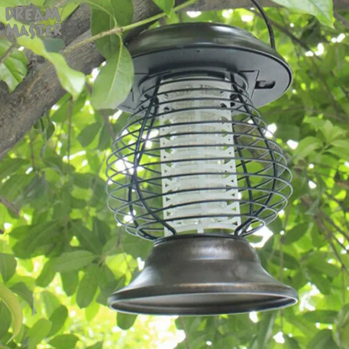 Винтажная портативная солнечная антимоскитная лампа для кемпинга на открытом воздухе против комаров насекомых, солнечная ловушка для мух, легкий репеллент