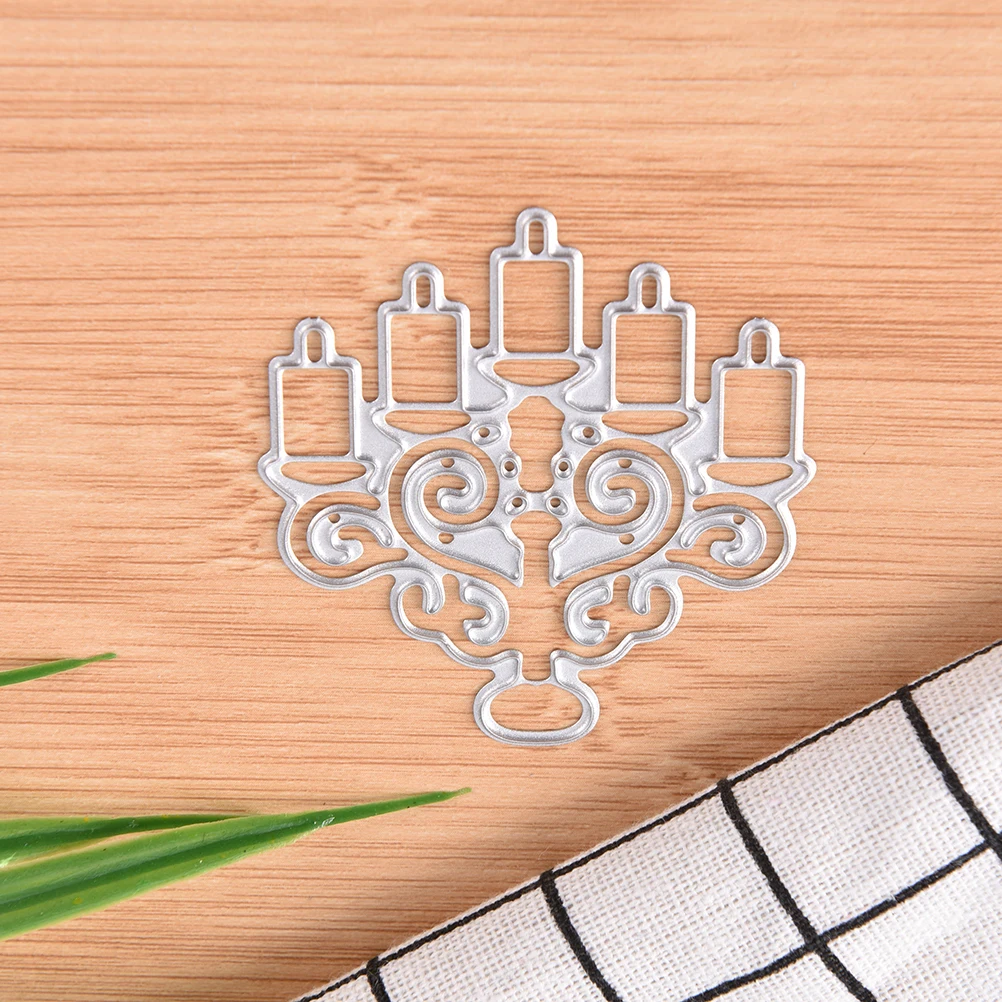

Carbon Steel Birthday Candle Craft Scrapbooking Template Cutting Die For Card Album Embossing Stencil Decor