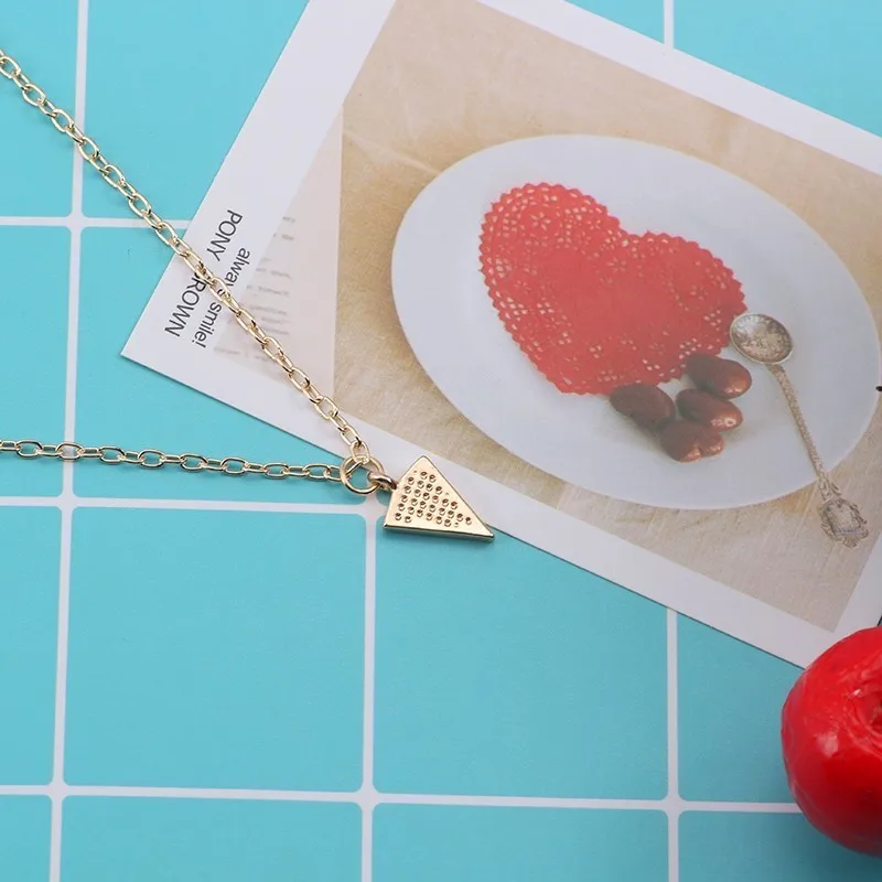 8-Pcs-In-1-Set-Simple-Tiny-Pizza-Pendant-Necklace-Gold-Silver-Food-Best-Friends-Forever (3)