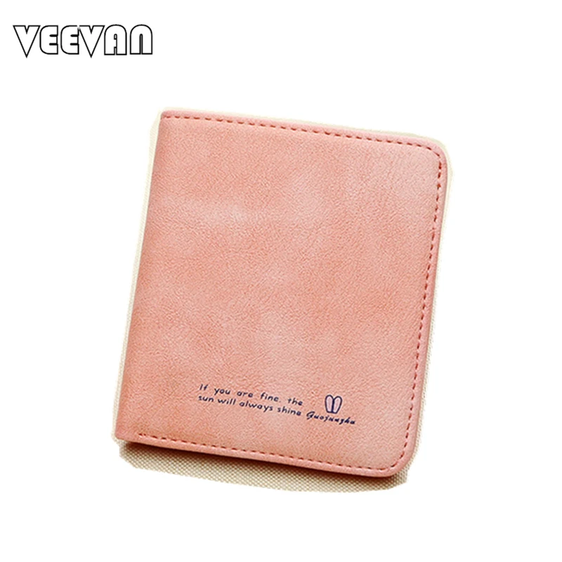

Short Mini Women Wallets Vintage Sofe Leather Wallet Designer Brands Clutch Purses Small Card Holder Ladies Pruse Female Fashion