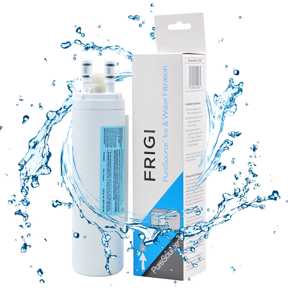 

Household Water Purifier Filters Replacement for Frigidaire WF3CB PureSource 3 Refrigerator Ice & Water Filter System 1 Piece