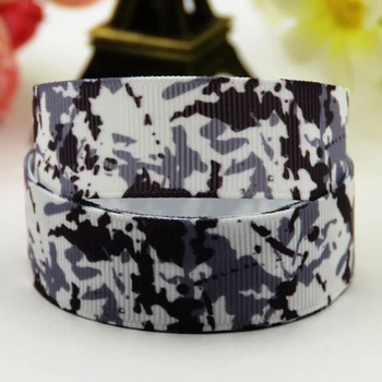 

7/8'' 22mm,1" 25mm,1-1/2" 38mm,3" 75mm Camouflage Cartoon Character printed Grosgrain Ribbon party decoration X-01202 10 Yards