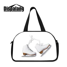 Dispalang большой емкости путешествия мешок льда коньки Печати наплечные бандмешки для женщин мессенджер бирка для багажа Повседневная сумка через плечо дорожные сумки