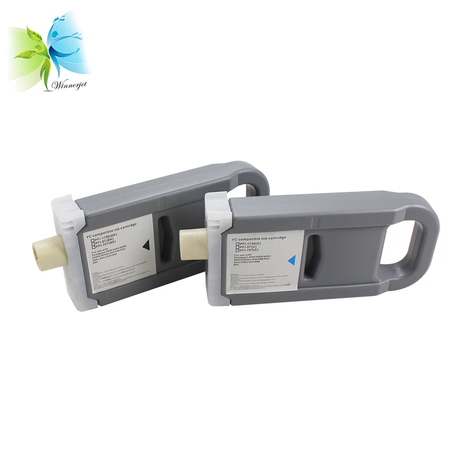 Winnerjet 12 цветов PFI 1100 Совместимый картридж для принтера Canon pro 2000 4000 6000|Чернильные