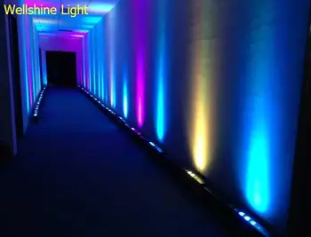 

Free Shipping 2pcs/lot 18*10W outdoor led pixel bar rgb dmx