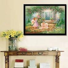 Портрет DIY ремесло живопись маслом наборы бескаркасная картина маслом с предварительно напечатанной текстурированной