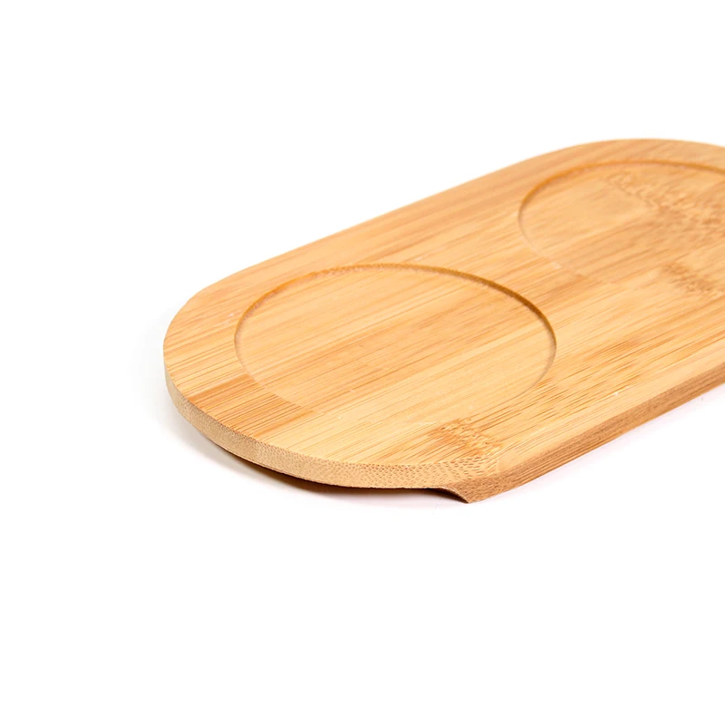 Leeseph Salt and Pepper Mill Tray, Bamboo Tray Pepper Mill Tray, Kitchen Tools Accessories for Home 3