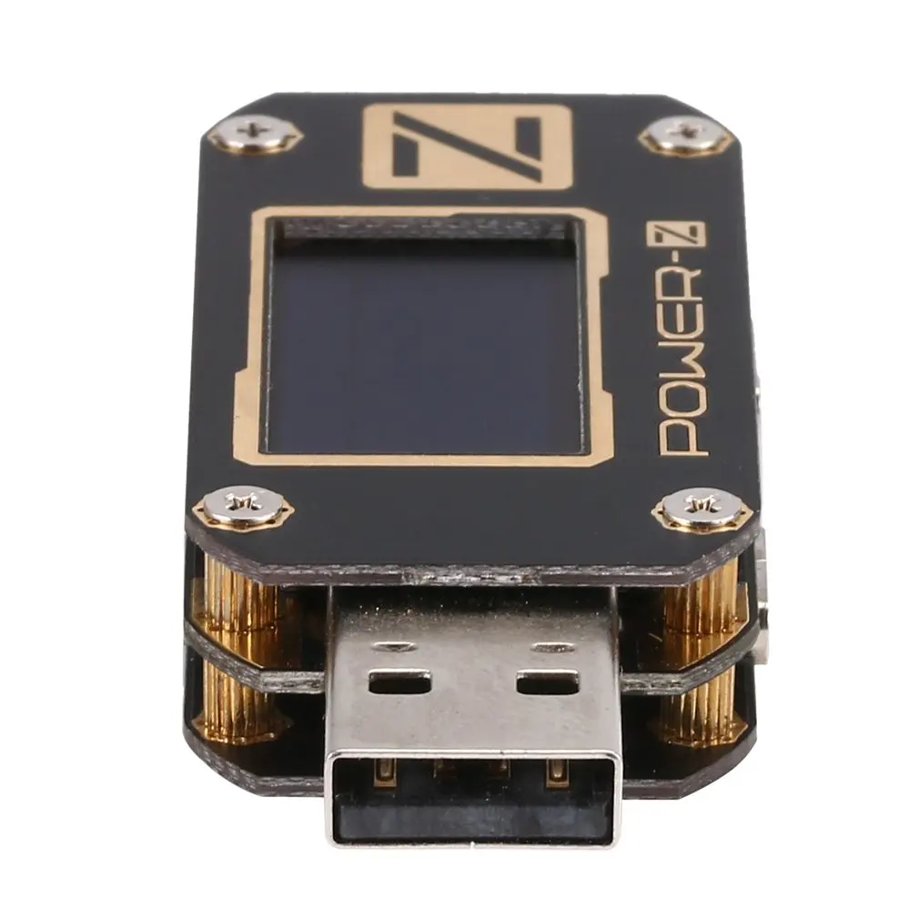 ChargerLAB POWER-Z USB PD напряжение и пульсация тока двойной тип-c тестер KM001C зеленый Защита окружающей среды