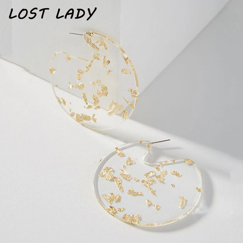 

Lost Lady 2019 New Dorp Earrings For Woman Vintage Marbled Acrylic Acetate Plate Earrings Simple Earrings Jewelry Birthday Gifts