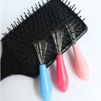 

1PC Mini Cabinet Tool Comb Hair Brush Cleaner Embeded Tool Salon Home Pick Plastic Handle Brand New Hot Sale