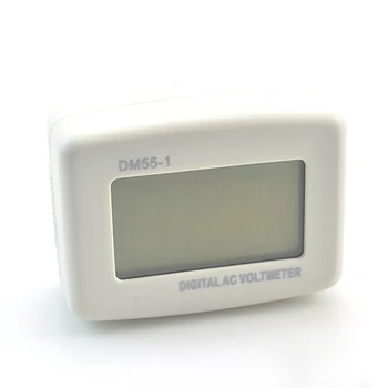 

AC Digital Voltage meter tester Voltmeter 100-300V Switch EU / US Plug Volt Power Monitor AC Panle Meter LCD blue backlight