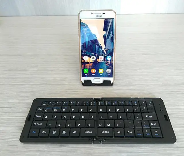 KB218 Foldable mobile phones Keyboards tablet Bluetooth