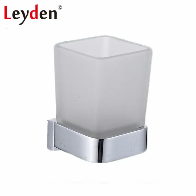 Leyden Hot Ing Square Tumbler Toothbrush Holder Chrome Wall Leyden Hot Ing Square Tumbler Toothbrush Holder Chrome Wall Mounted Solid Br Bathroom