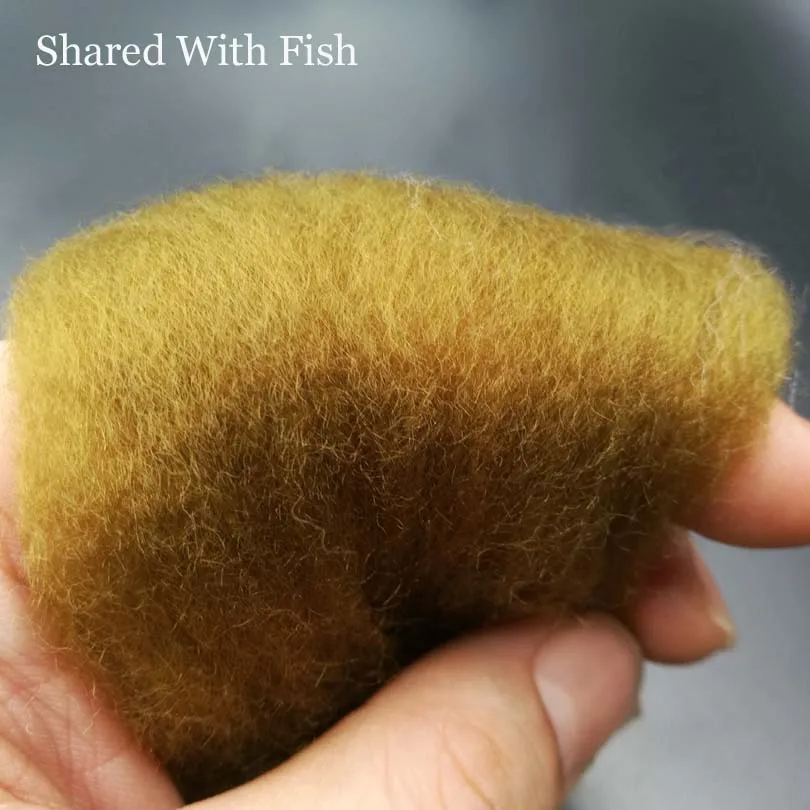 

Shared With Fish 1pcs Assortment Egg Yarn Fibers Trouts Fly Fishing FliesTying Material Fabric Glow Bugs Making