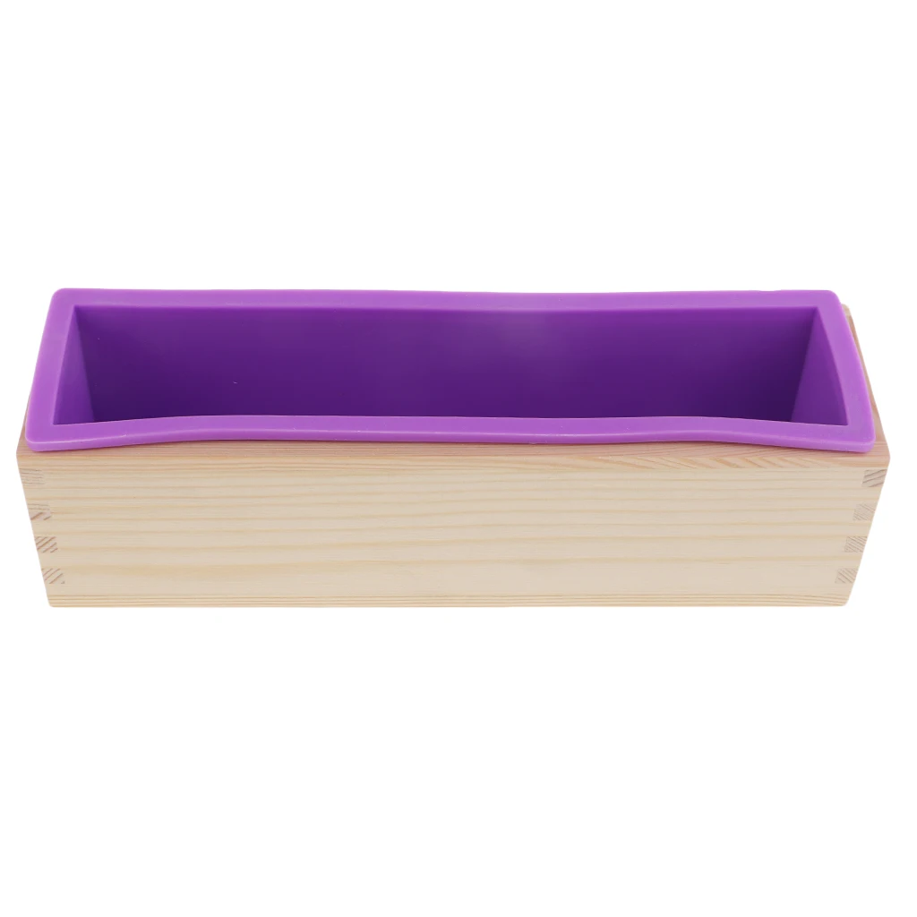 Wooden Soap Loaf Cutter Mold Soap Cutter Rectangle Silicone Soap Mold Wood Box Straight Cutter Wavy Cutter Home Kitchen Tool Set