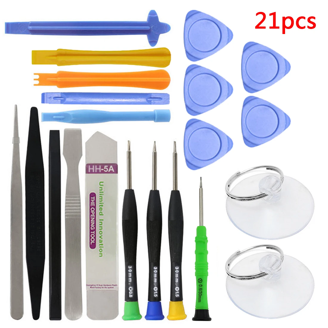 21 in 1 Mobile Phone Repair Tools Kit Spudger Pry Opening Tool