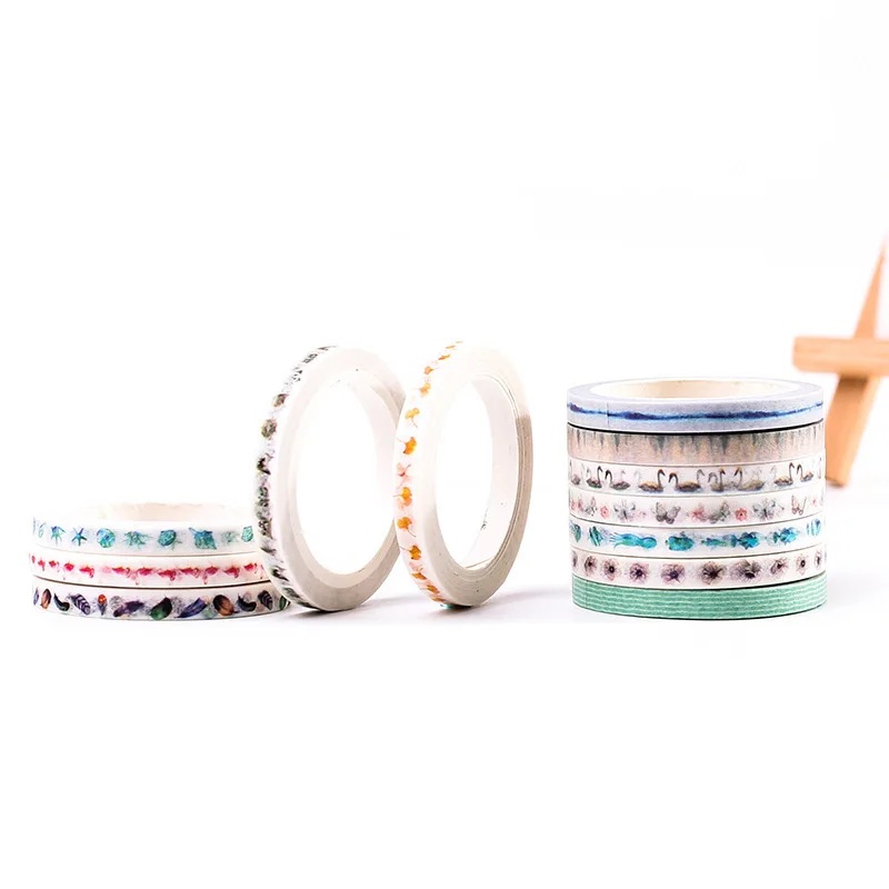 1 шт. декоративная клейкая лента для скрапбукинга|washi tape|masking tapewashi tape diy |
