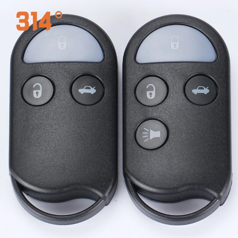 

Three-button / Four-button Remote Control Key Replacement Shell Black Car Key Shell Suit For Nissan Style A32 Accessories