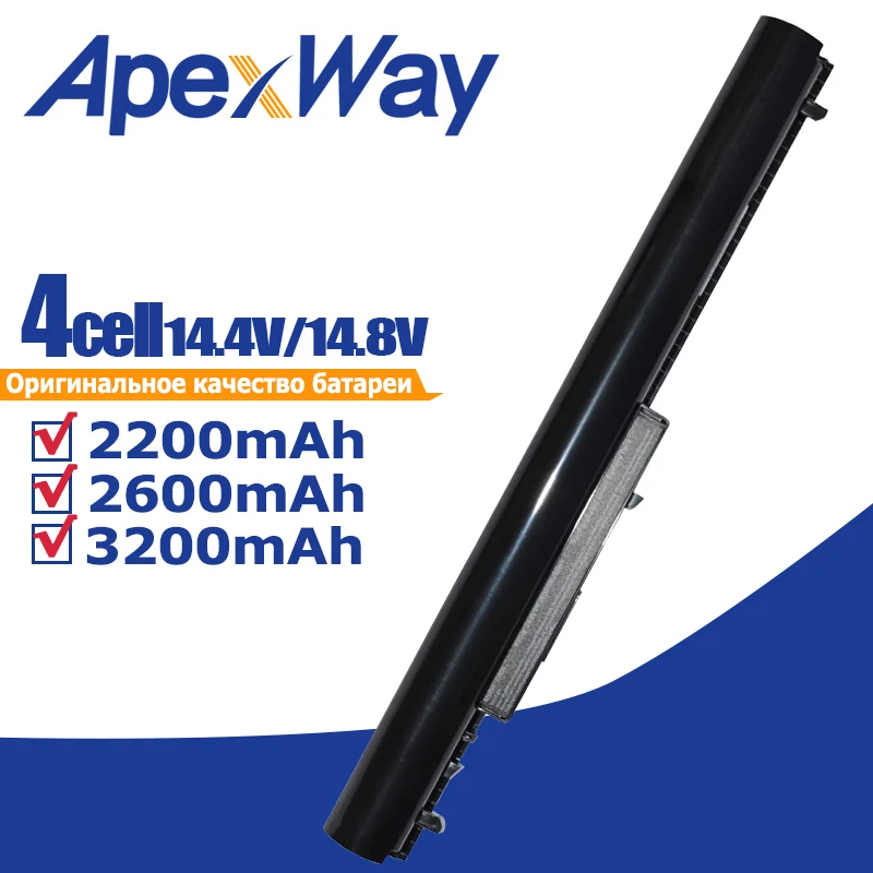 ApexWay 14,8 v 4 ячейки ноутбук Батарея для hp HSTNN-LB5S HSTNN-LB5Y OA04 OA03 40715-001 15-h000 15-S000 240 G2 CQ14 CQ15