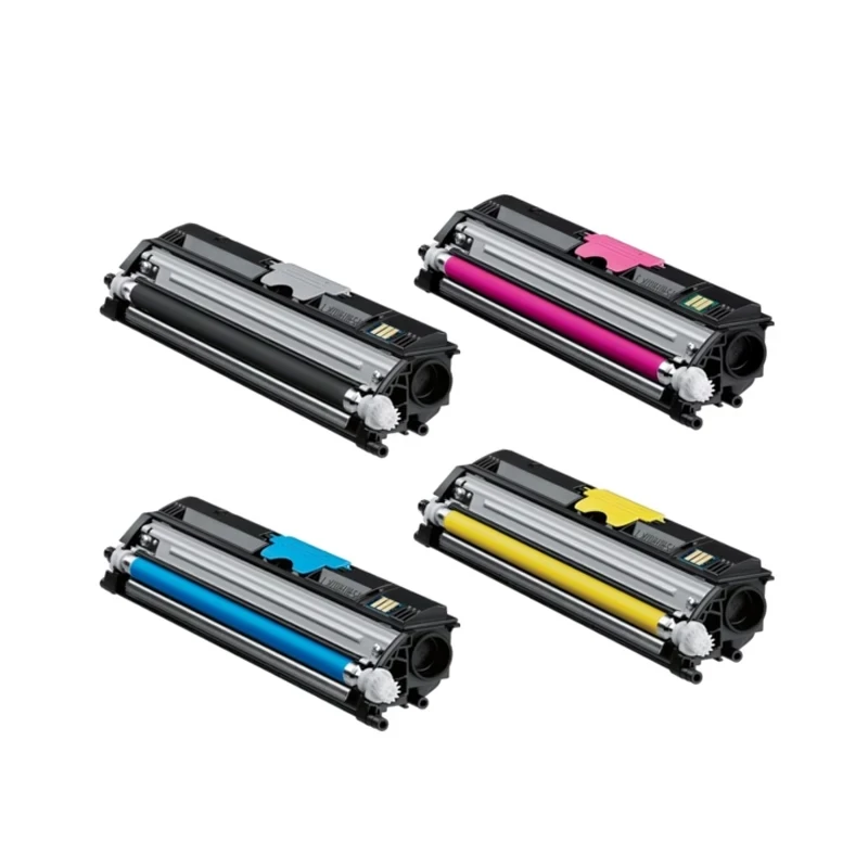 

KM 1600 1600W KM1600 1650 1680 1690 Color Toner Cartridge Compatible Konica Minolta A0V301H BK A0V30HH C A0V30CH M A0V306H Y