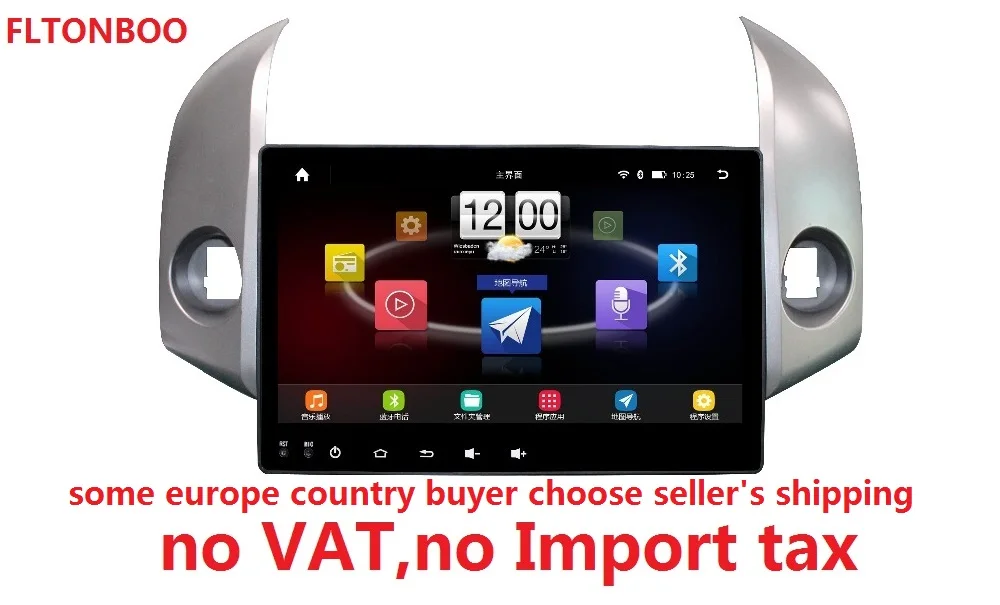 

10.1'' 1024x600 quad core Android 7.0 for toyota rav4 2009,car deckless gps navigation,radio video,3G,BT,Wifi,Capacitive screen