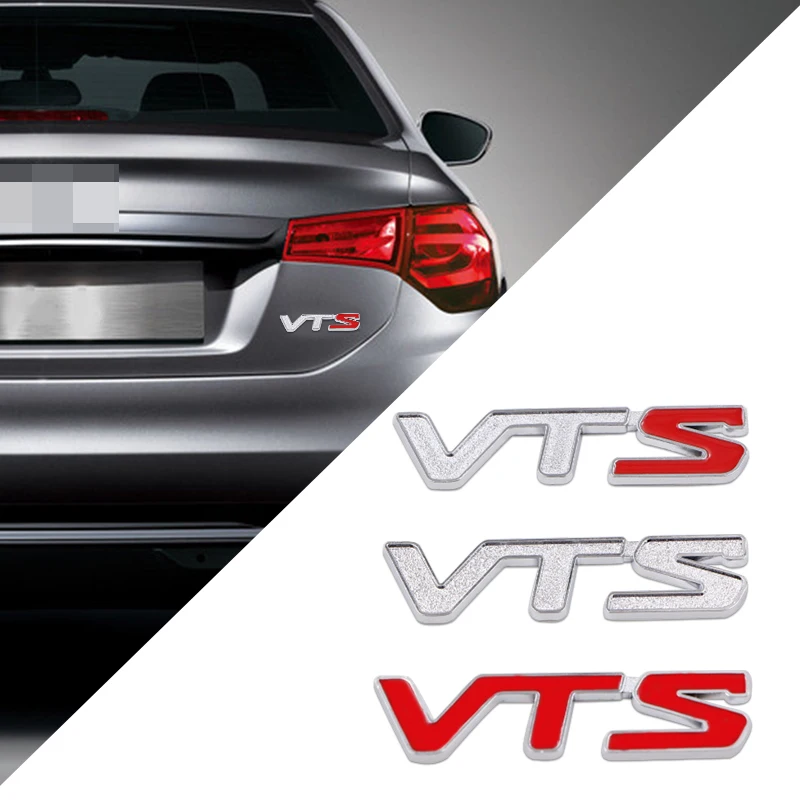 1 шт. 3D металлический VTS автомобильный значок эмблема логотип наклейка для Citroen C2 C3