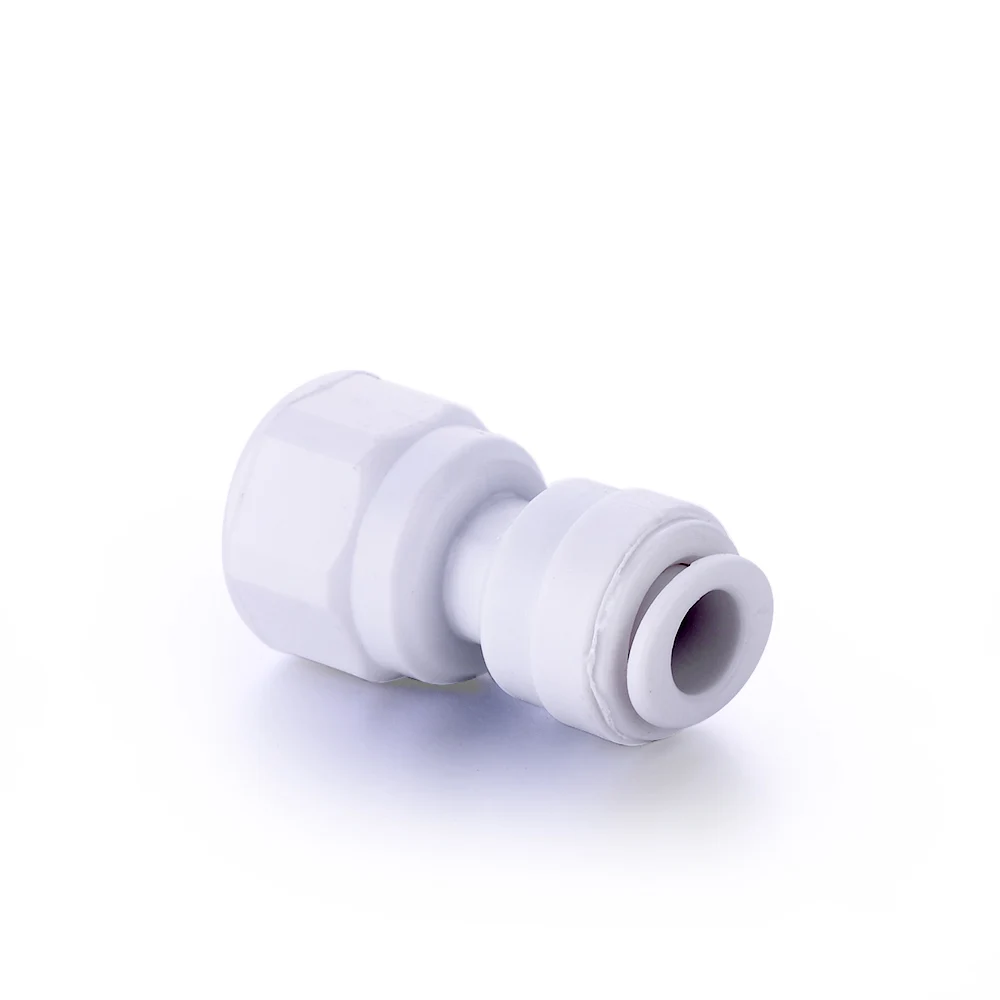 10pcs Tap Connector 1/4" BSP to 4/8" Push Fit Water Filter Fridge Tap