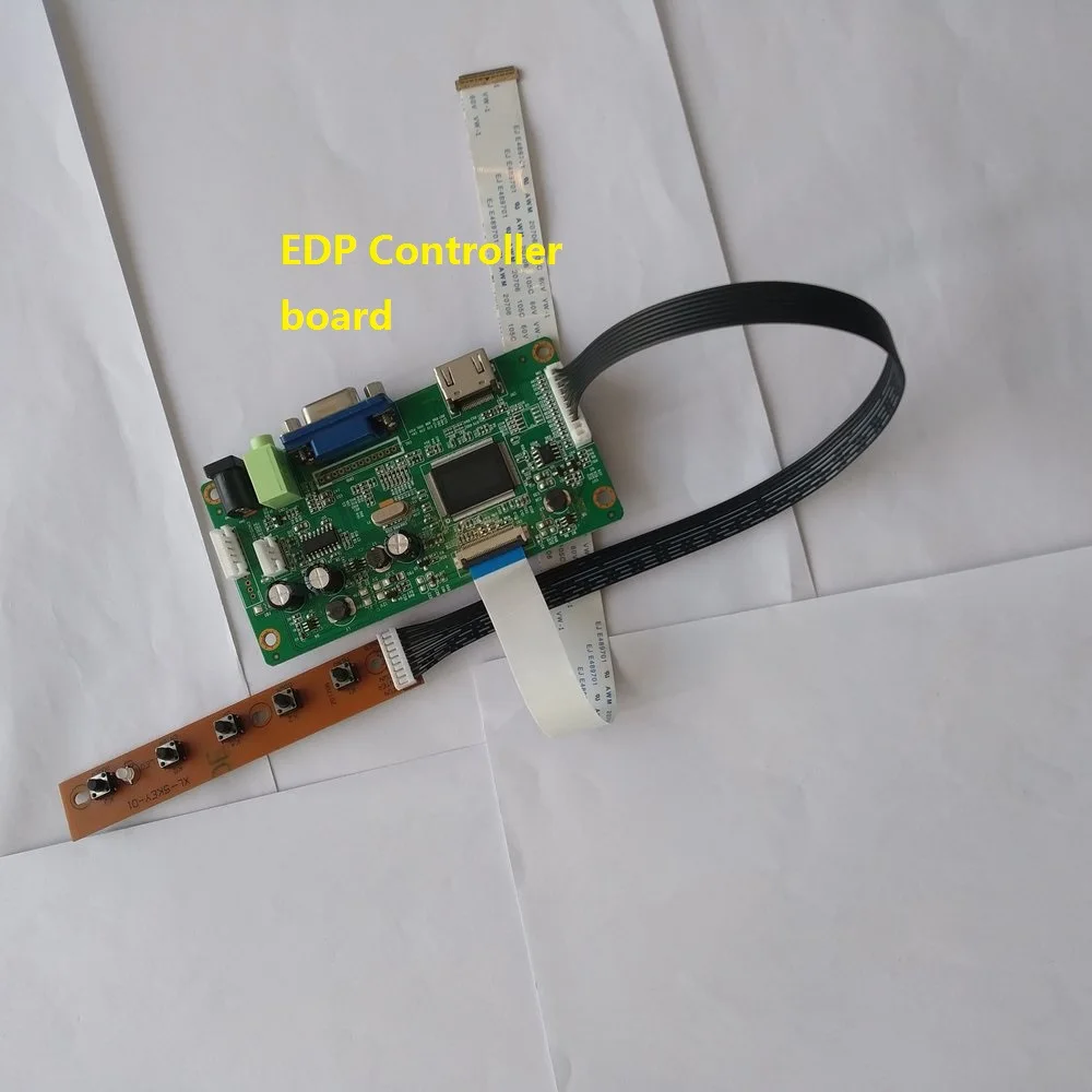

for NV140FHM-N3B monitor Controller board KIT VGA 30Pin LCD DRIVER 1920×1080 14" SCREEN display HDMI DIY EDP LED