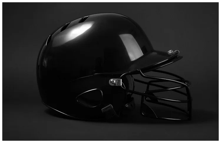 Бейсбольный шлем хит шлем бинауральные бейсбольные шлем одежда маска Софтбол фитнес-оборудование для Тела Щит защита головы лицо