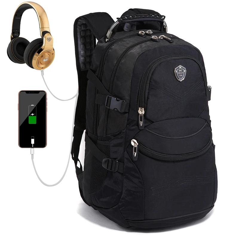 

Laptop Backpack Men Women Backpacks for Travel Bag USB Charging Port Large Capacity Mountaineering Backpack Male ML030