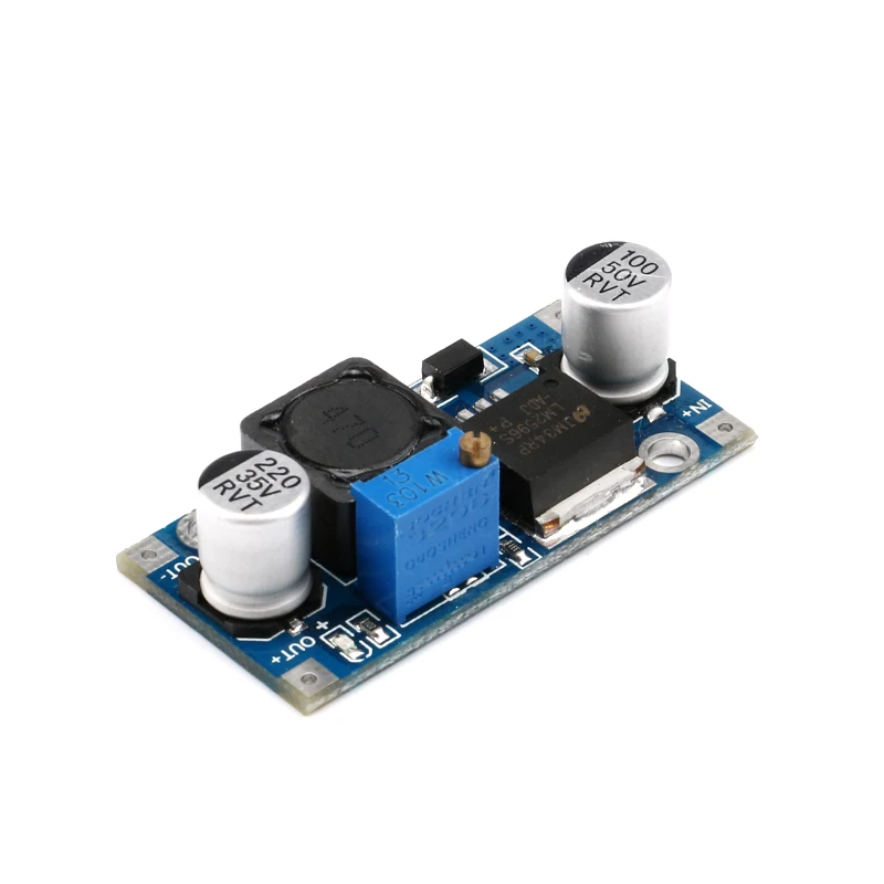 Регулируемый понижающий модуль LM2596S LM2596 3 2 40 В до 1 25 35 понижающего
