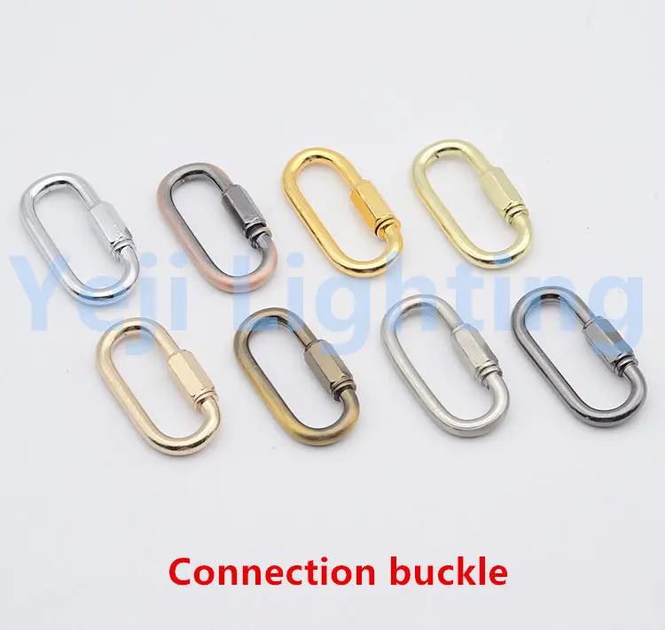 

Connection buckle hanging chain hook connect buckle for crystal candle chandelier led bulb pendant light lighting accessories