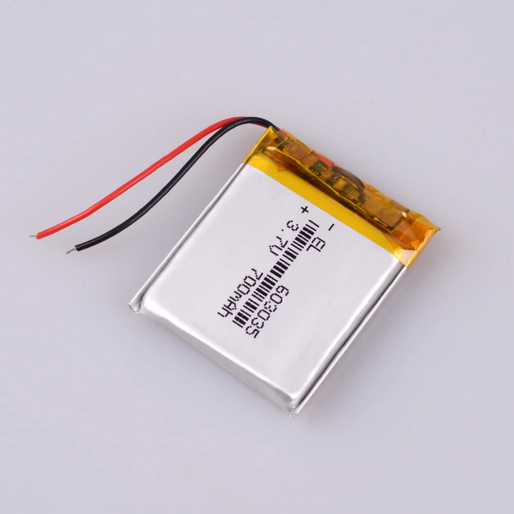 Полимерный аккумулятор 700 мАч 3 7 В 603035 умный дом литий ионный для dvr GPS mp3 mp4