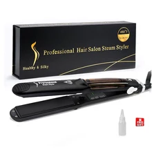Steam Hair Straightener curling styling tools Ceramic Flat Iron Straightener Hair Iron Vapor electric Hair Care Styling Tools