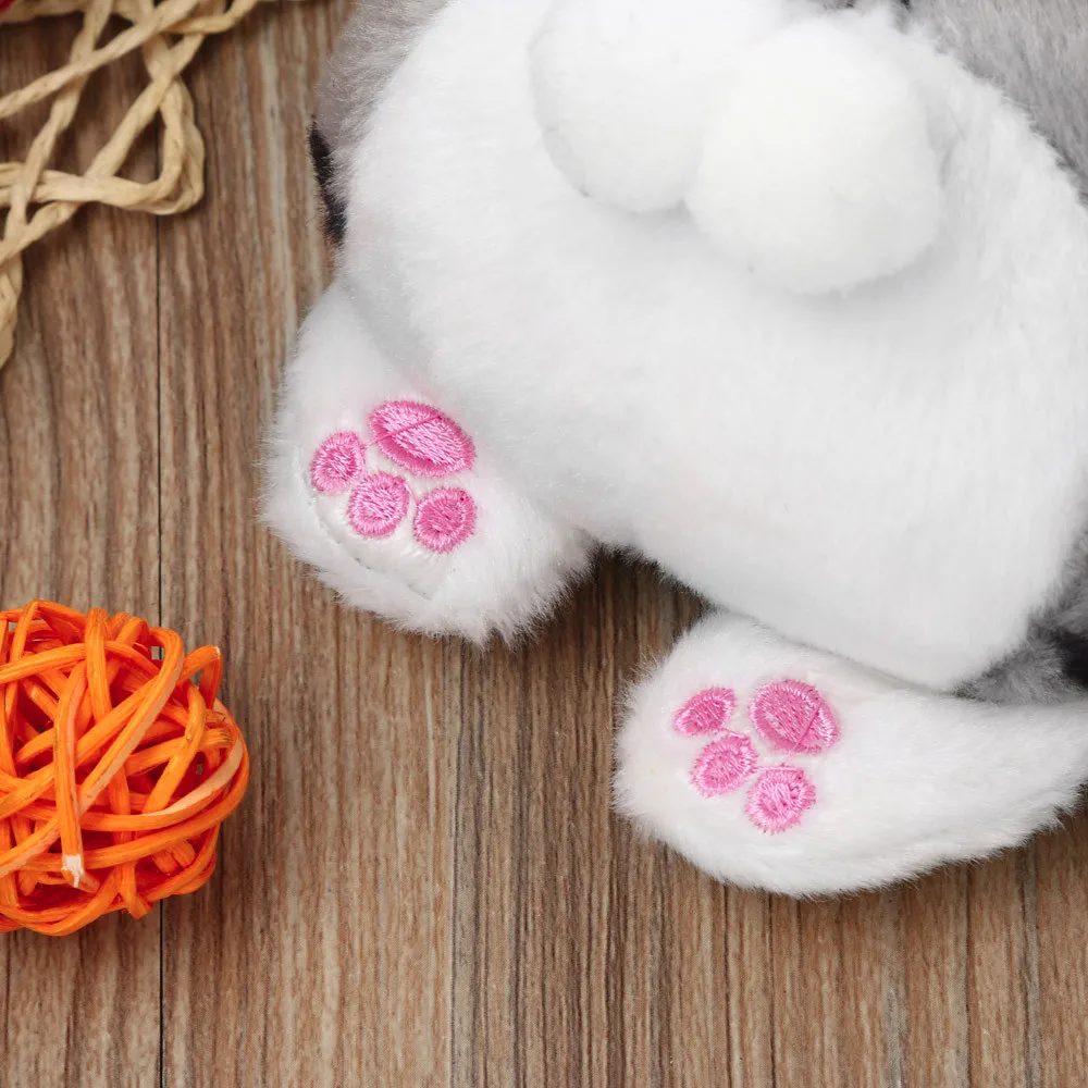 Новая мода Забавный милый кот ягодичный хвост плюшевый Кошелек для монет сумка маленький карман брендовый Кошелек для монет