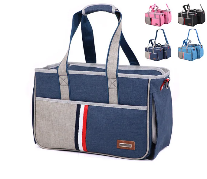 Холщовая Сумка для домашних животных кошка собака сумка для путешествий переносная сумка удобная модная чихуахуа