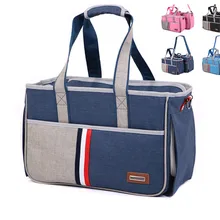 Холщовая Сумка для домашних животных кошка собака сумка для путешествий переносная сумка удобная модная чихуахуа