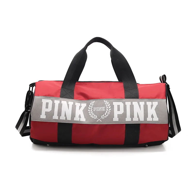 Мужская и женская многофункциональная большая спортивная сумка, спортивная сумка для фитнеса, спортивная сумка на плечо, спортивная сумка, женская сумка для йоги, спортивная сумка - Цвет: Red