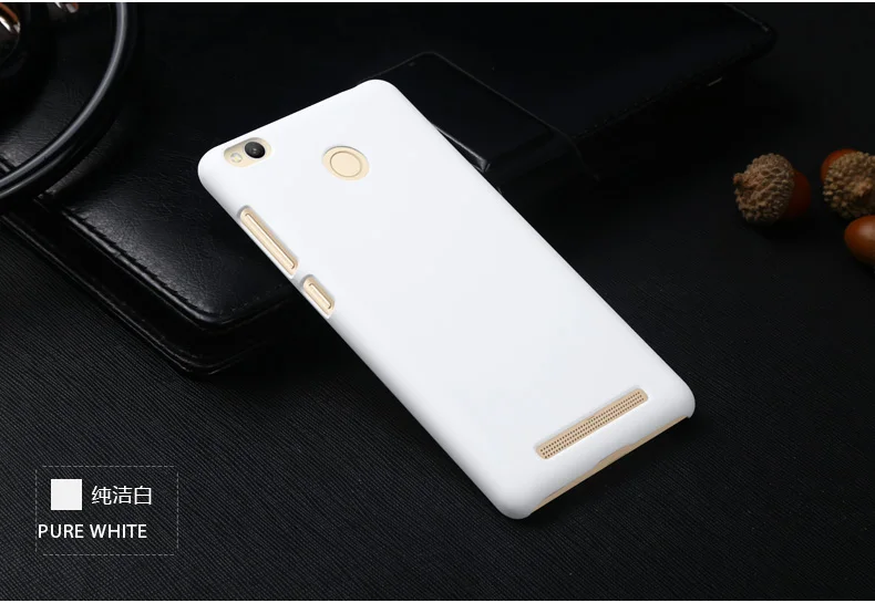 Для Xiaomi Redmi 3 S Чехол пластиковый жесткий PC CapaFor Xiaomi Redmi 3 S 3 S Pro Чехол для телефона высокое качество Redmi 3 Pro Coque
