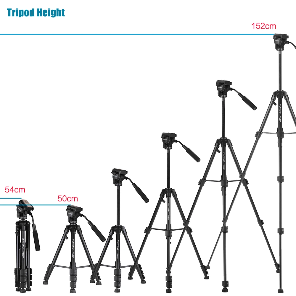 YUNTENG VCT-691 Camera Tripod 7