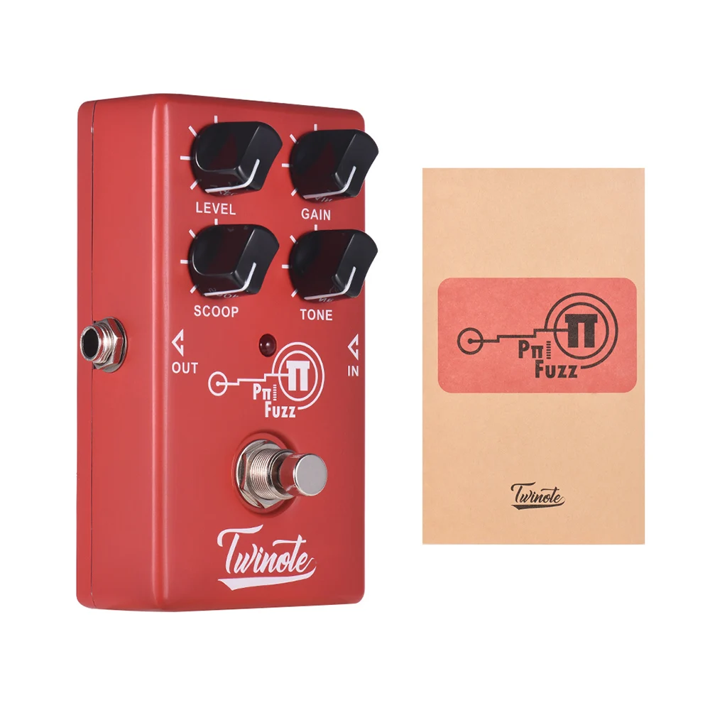 Twinote Pπ FUZZ аналоговый современный процессор педали для гитары полностью
