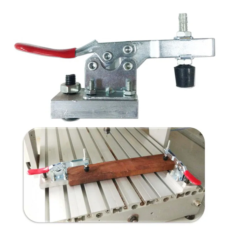 2 шт. гравировальный станок крепежный валик CNC приспособление быстрый зажим для дерева, алюминия, металла фиксированные инструменты