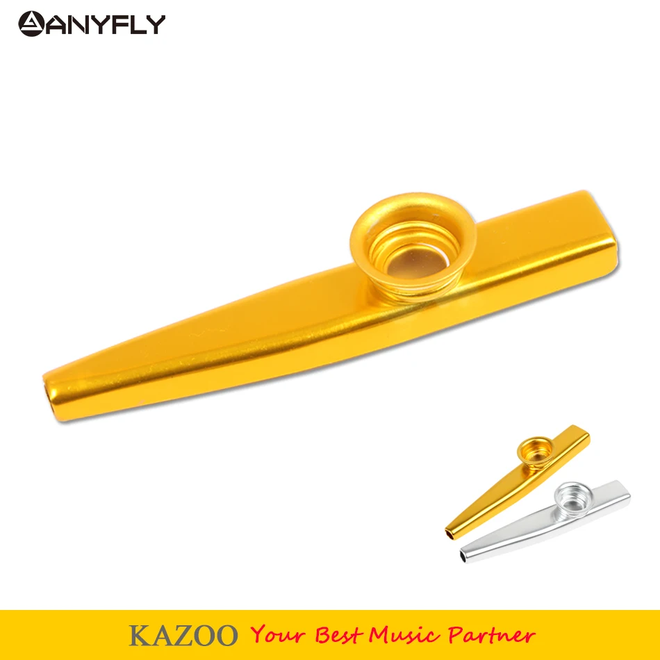 Buy Free shipping High end Metal Kazoo Instrument
