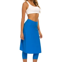 Женские длинные юбки с леггинсами для плавания