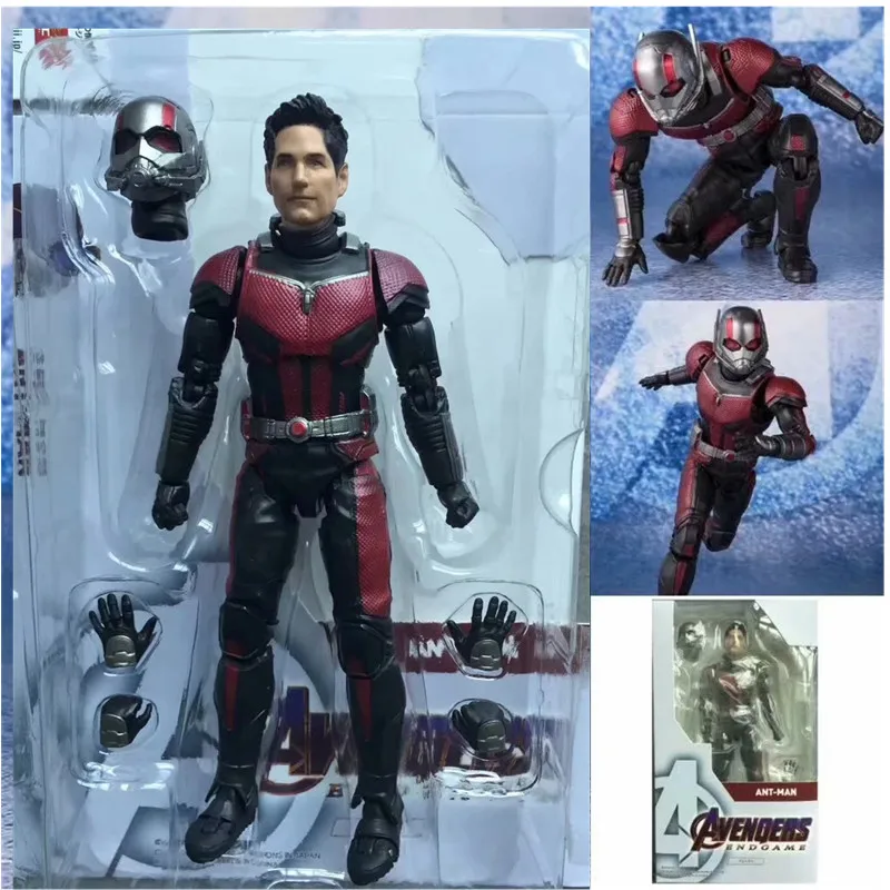 Мстители Endgame 4 фигурки Муравей Человек ПВХ антман экшн фигурка Коллекционная